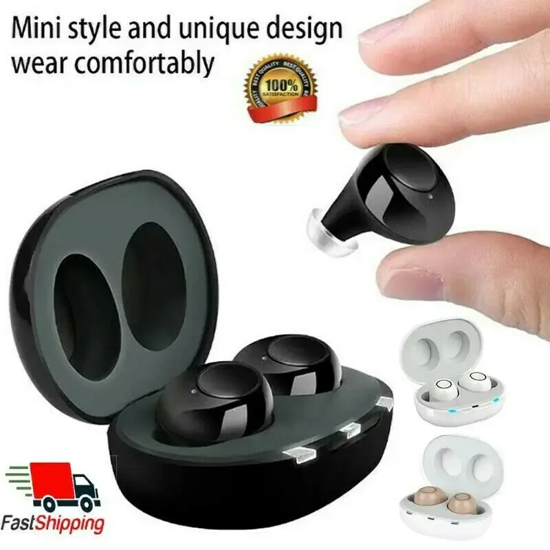 Aide auditive intra-auriculaire rechargeable