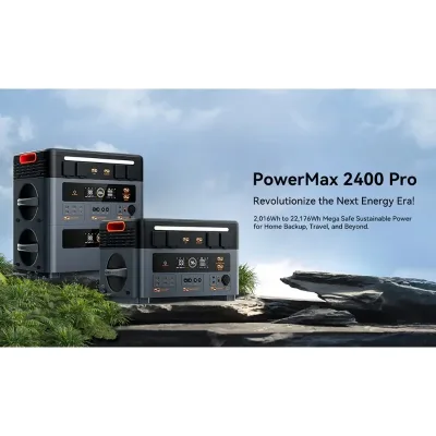 Centrale électrique portable 2400 W, batterie 2016 Wh – image 2