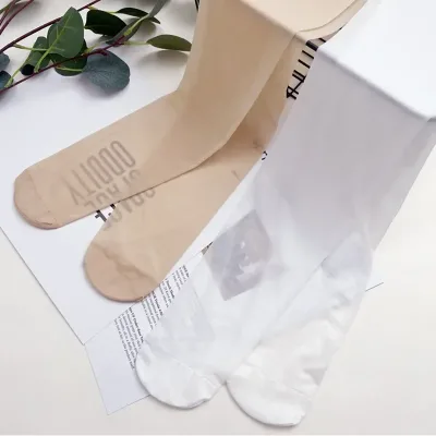 Collants fins unis pour fille, 7 à 12 ans – image 3