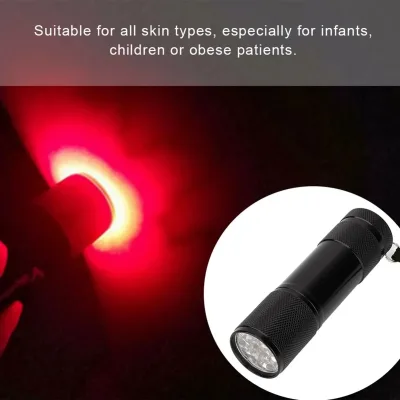 Détecteur de veines à LED rouges, lampe portable – image 2