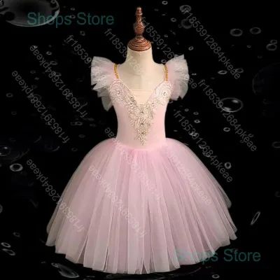 Jupe de ballet en polyester pour fille – image 3