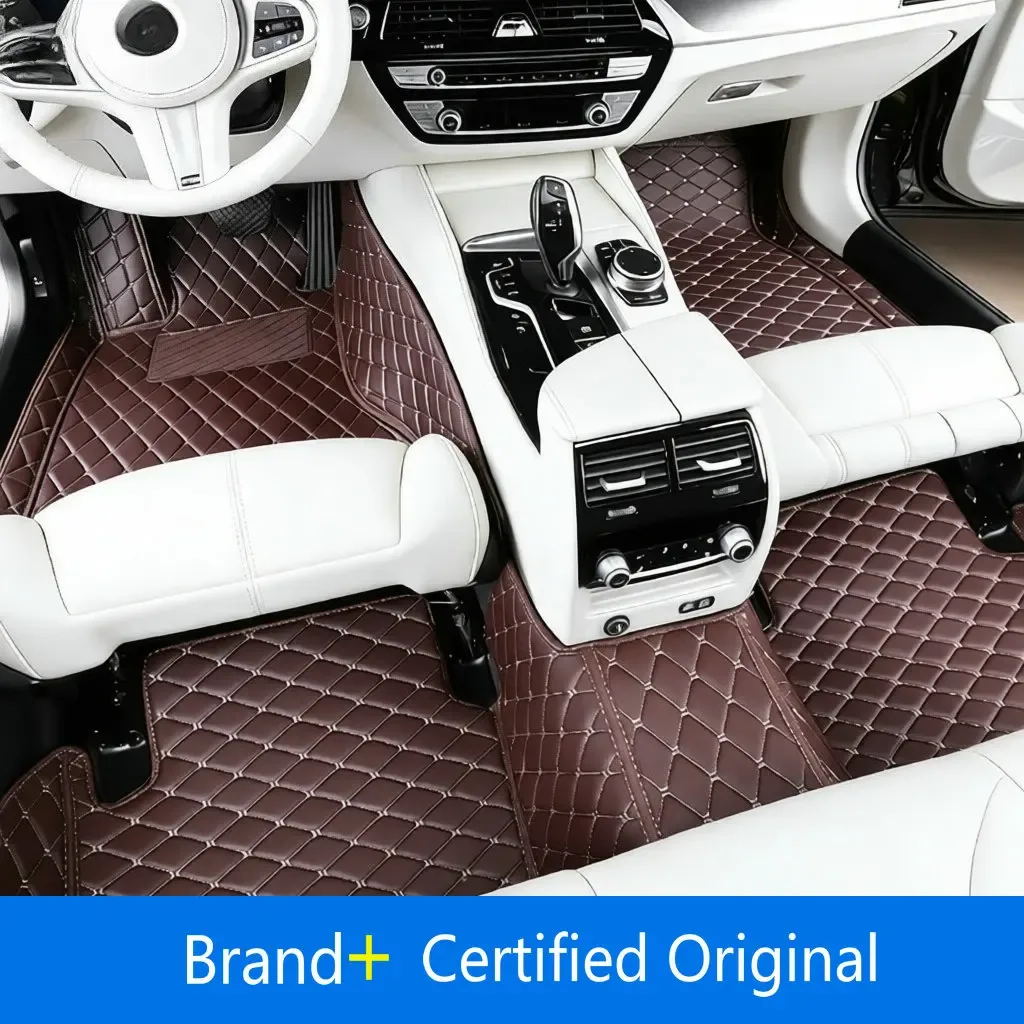 Tapis de sol de voiture en simili cuir sur mesure