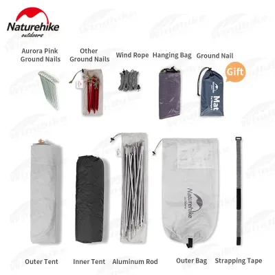 Tente de trekking double couche 2 personnes – image 2